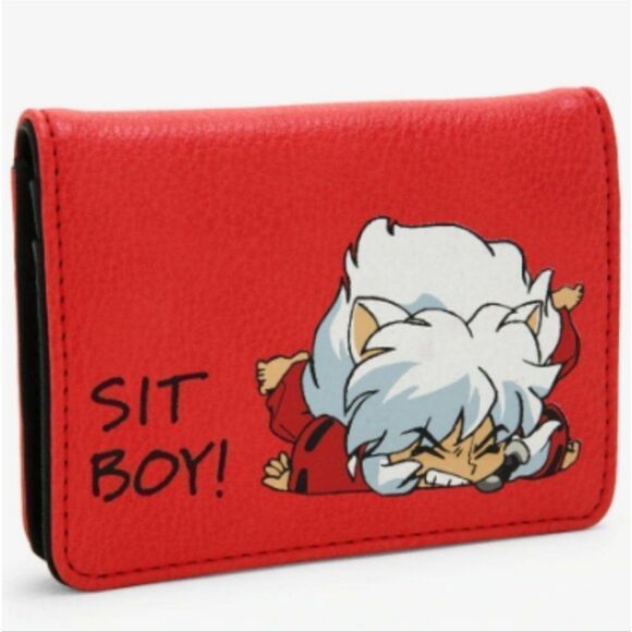 Inuyasha Sit Boy Mini Backpack and Cardholder
